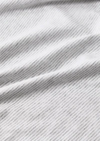 Cotton striped children’s fitted sheet for 90cm bed