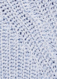 Knitted cotton sweater
