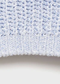 Knitted cotton sweater