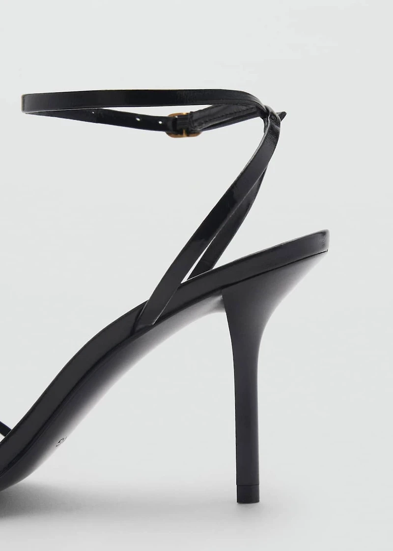 Strappy heeled sandals