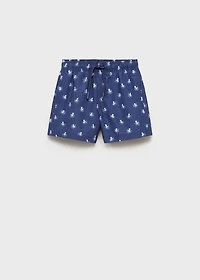 Octopus print swimsuit