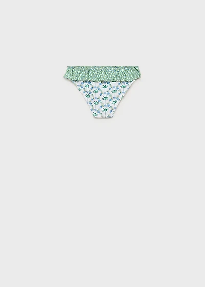 Bikini bottoms with ruffles