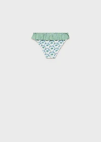 Bikini bottoms with ruffles