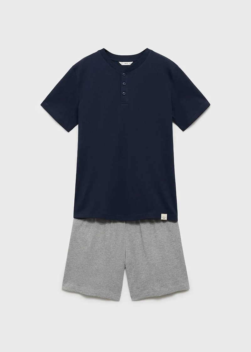 Cotton pyjama shorts pack