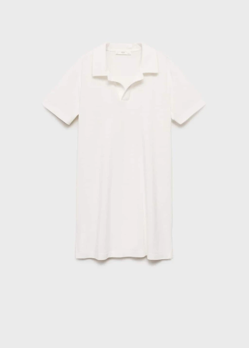 Terry cotton nightdress