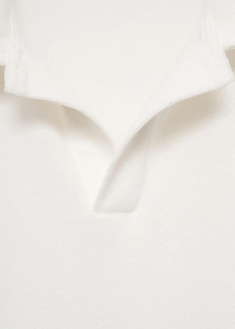 Terry cotton nightdress