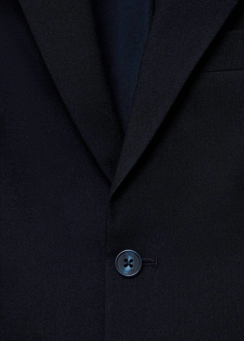 Slim-fit cotton piqué jacket