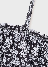 Floral print swimsuit