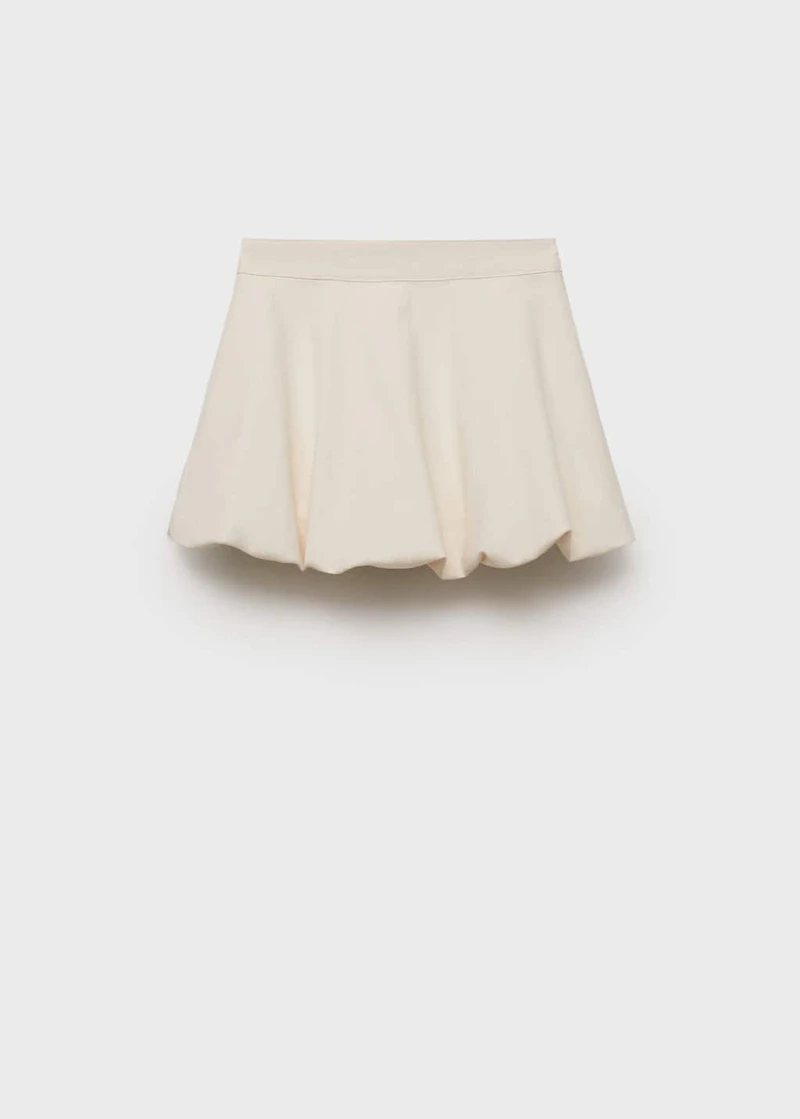 Mini balloon skirt