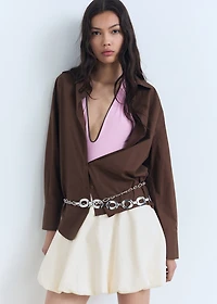 Mini balloon skirt