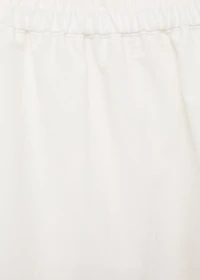 Flared midi skirt