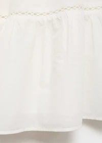 Flared midi skirt