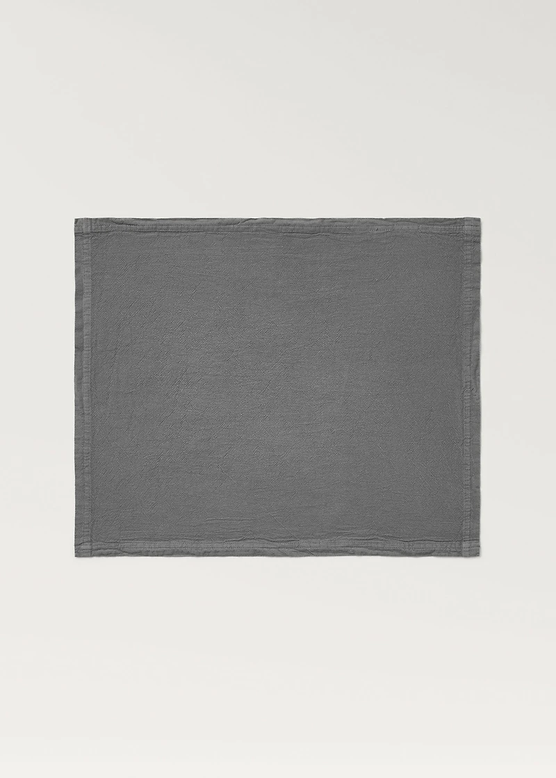 Garment dyed cotton napkins