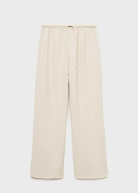 Plain cotton pajama pants