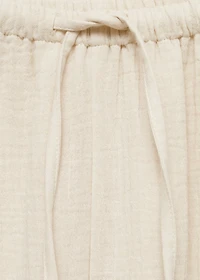 Plain cotton pajama pants