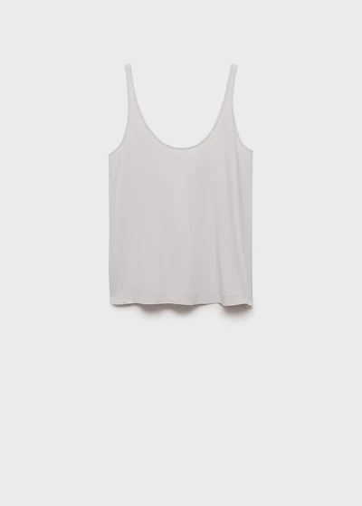 Pajama top with straps