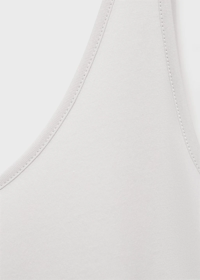 Pajama top with straps