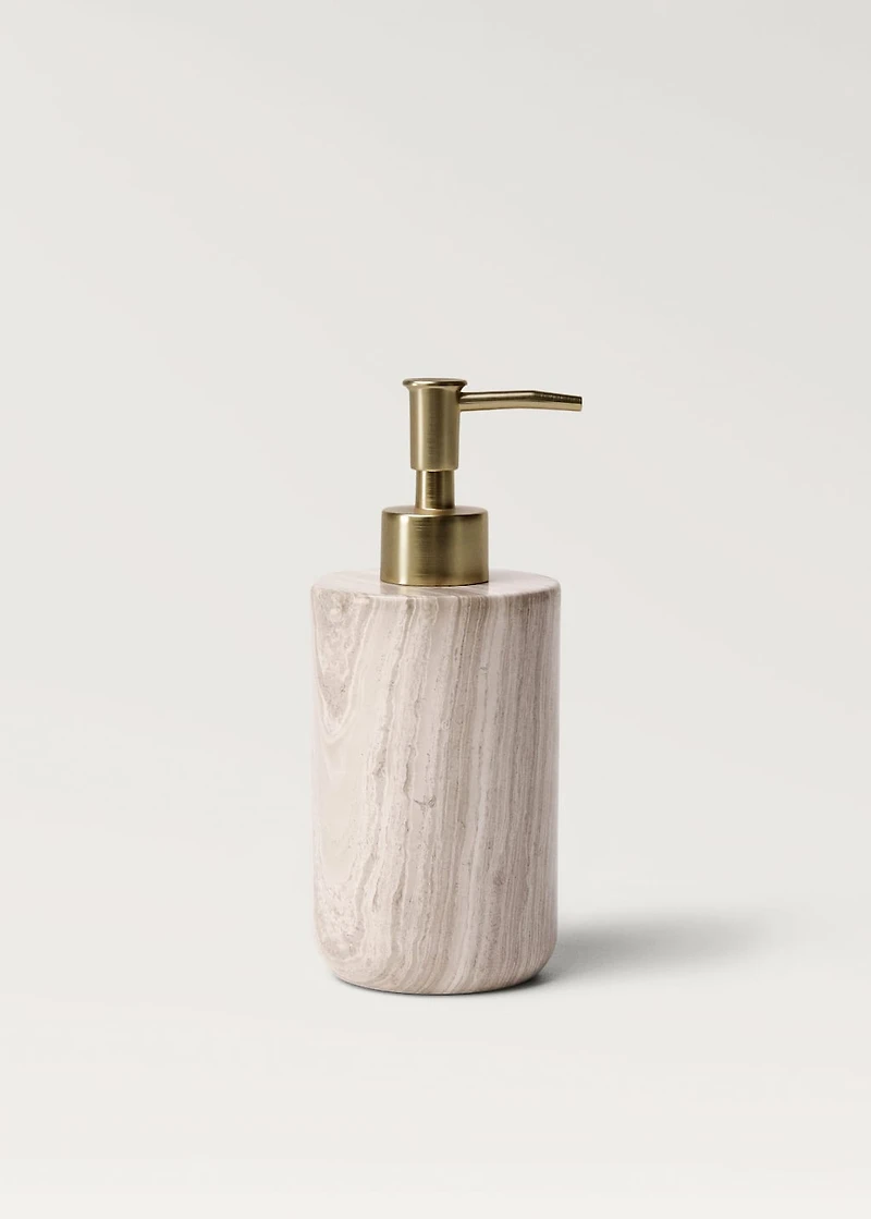 Marble soap dispenser