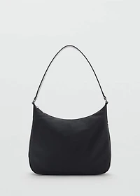 Medium nylon shoulder bag