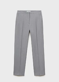 Straight suit trousers