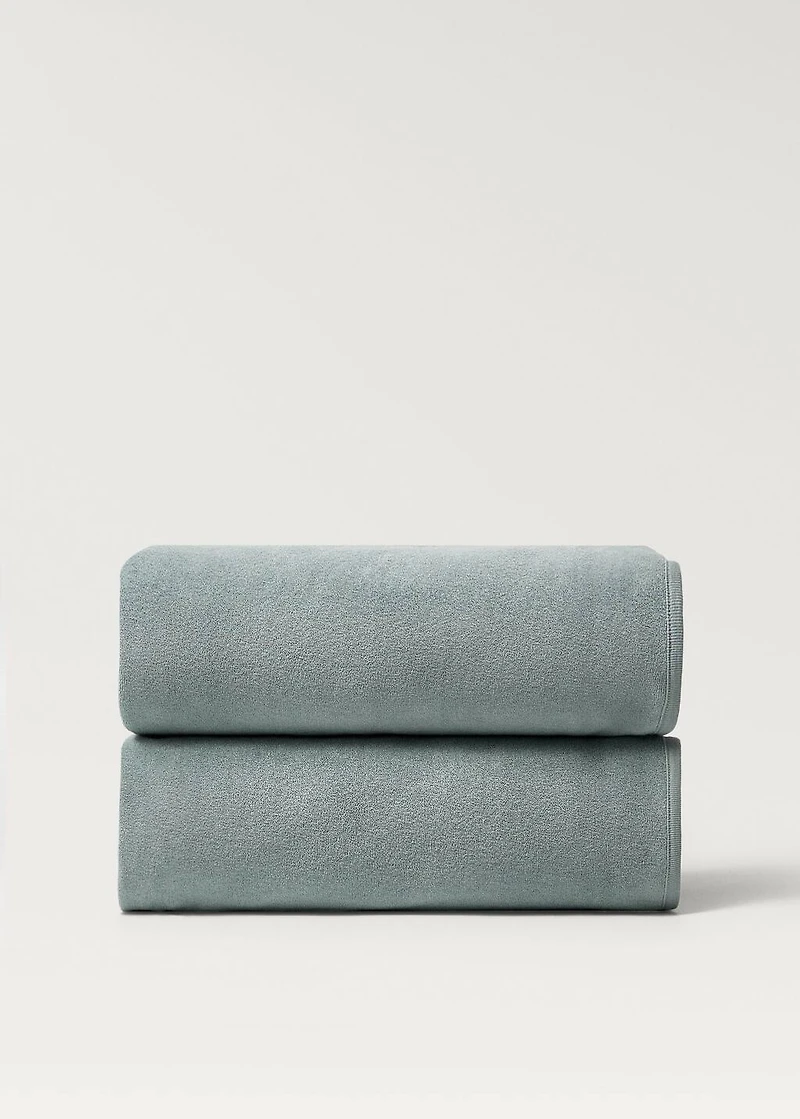 Terry baby blanket