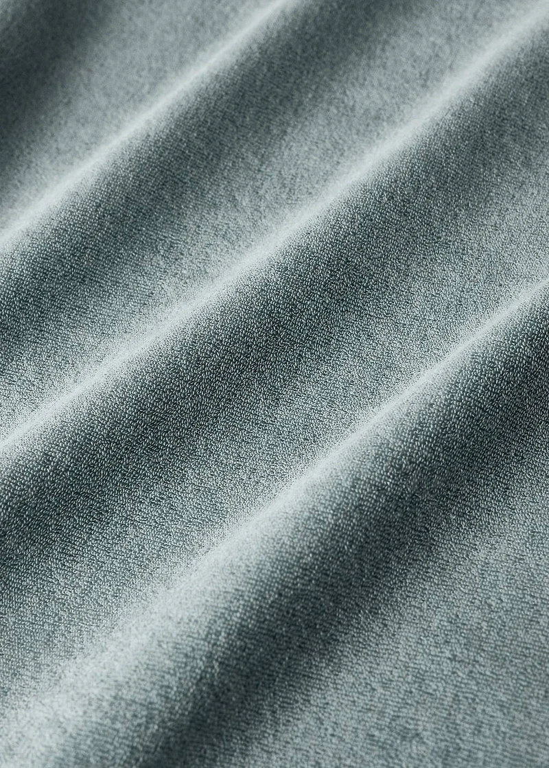 Terry baby blanket