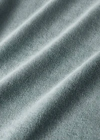Terry baby blanket