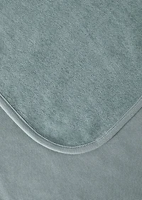Terry baby blanket
