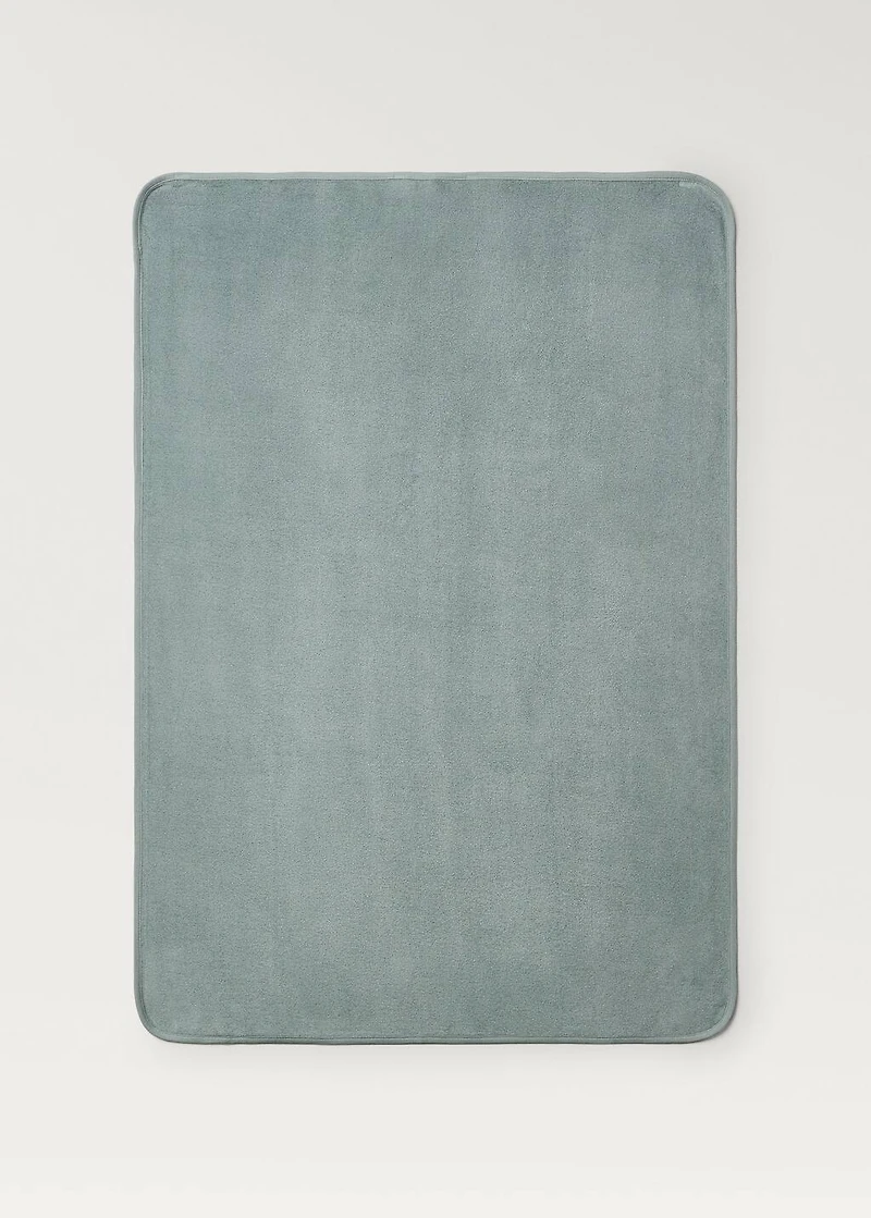 Terry baby blanket
