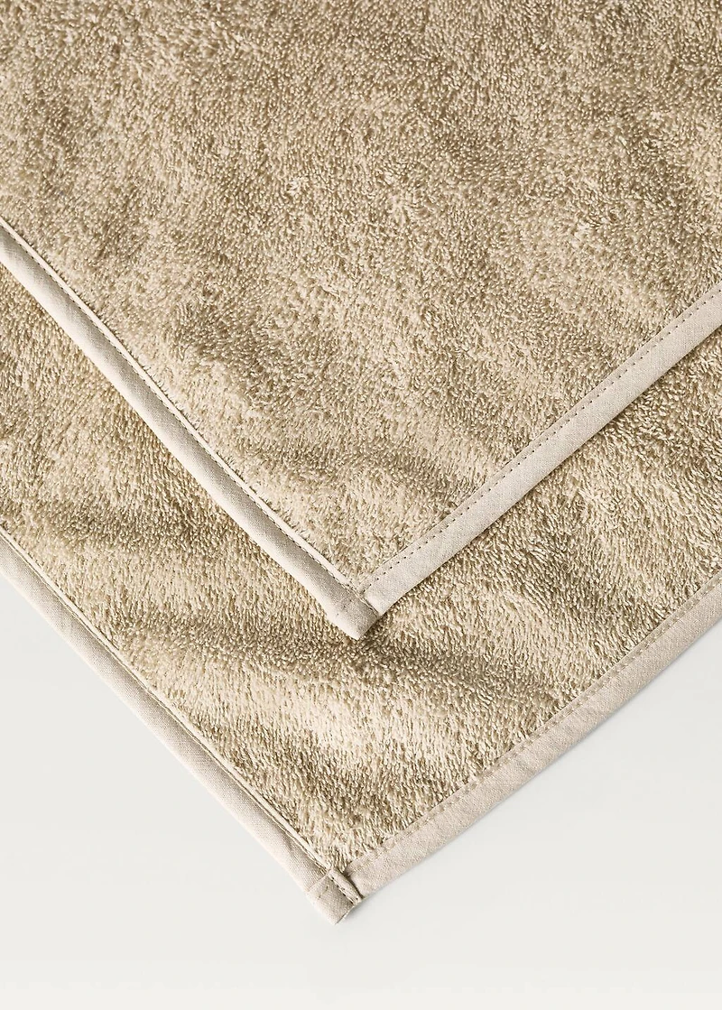 Terry towelling bath cape with ears