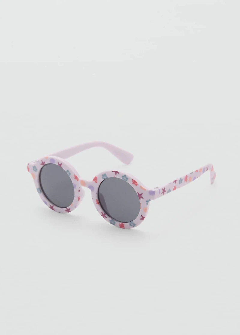 Resin frame glasses