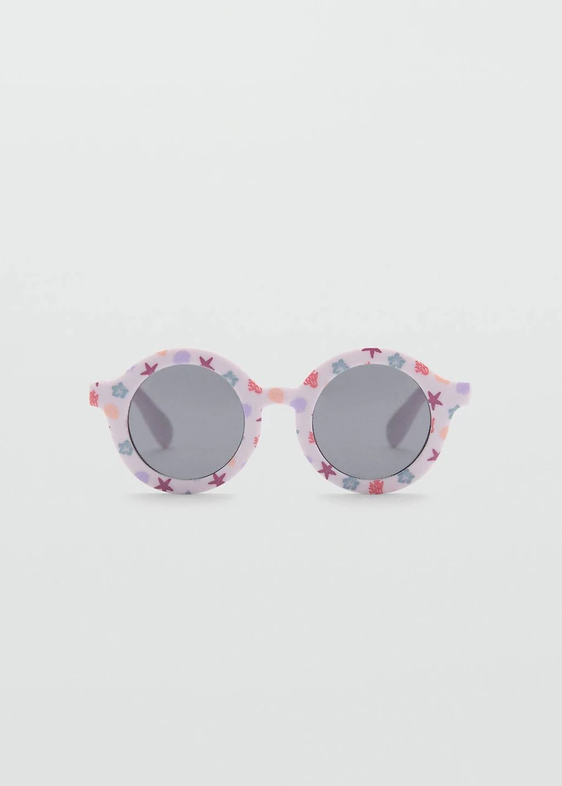 Resin frame glasses