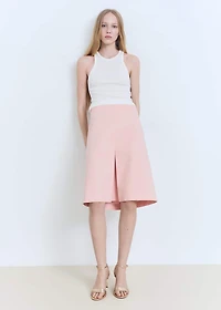 Combined-strap heeled sandals