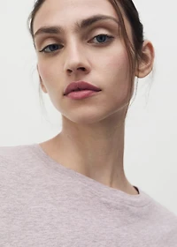 Short-sleeved cotton t-shirt