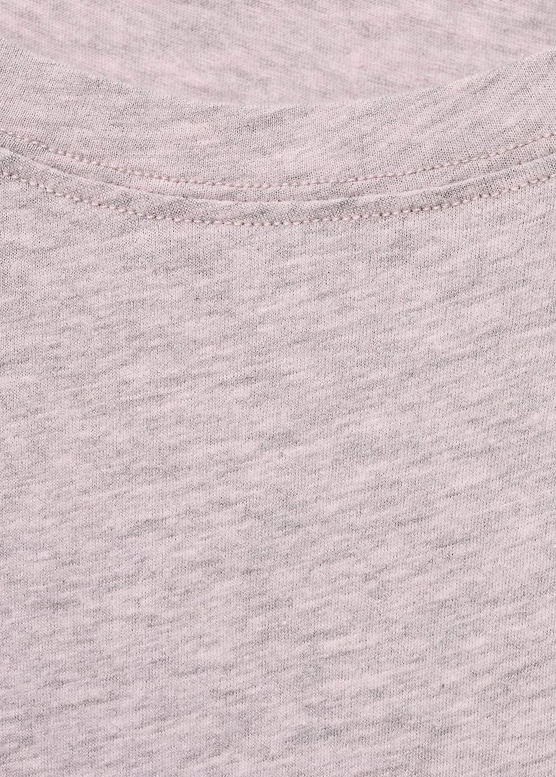Short-sleeved cotton t-shirt