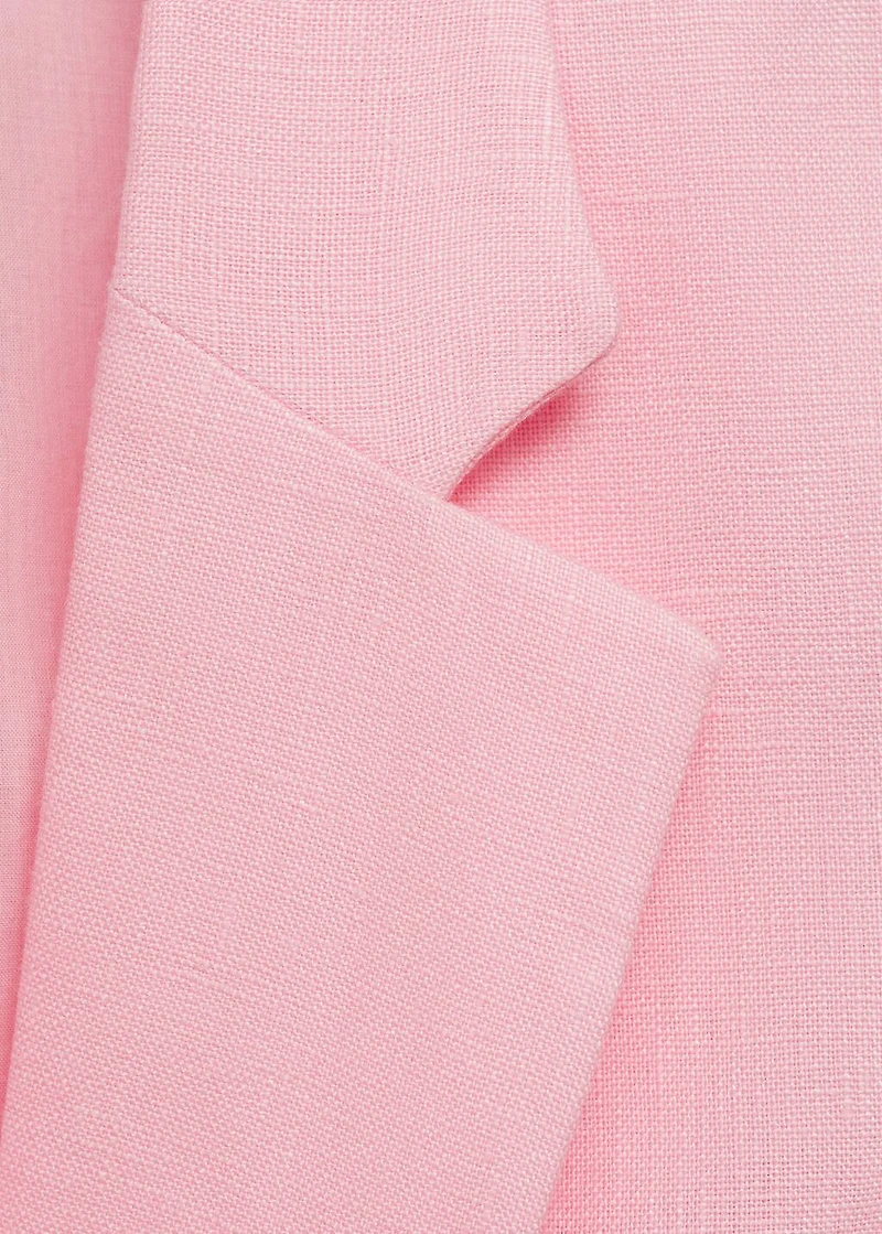 Linen suit blazer
