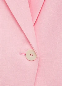 Linen suit blazer