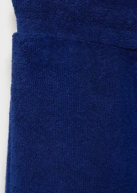 Terry cotton pants