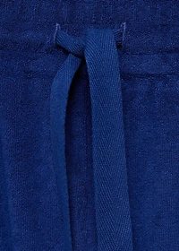 Terry cotton pants