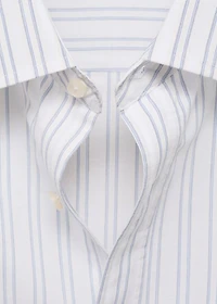 100% cotton regular-fit striped shirt