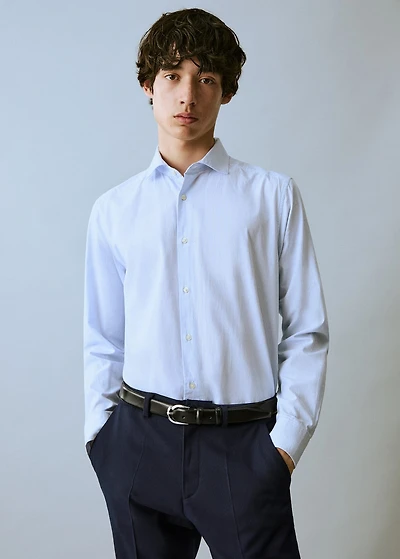 Pique suit pants
