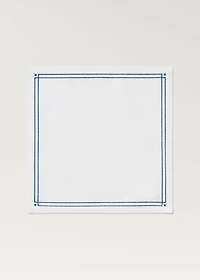 Printed cotton napkins