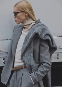 Virgin wool suit jacket