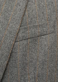 Virgin wool suit jacket