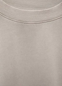Shoulder seam sweatshirt