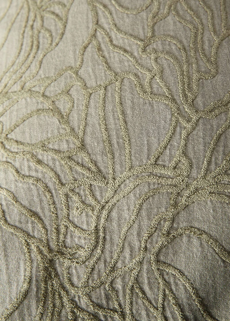 Jacquard fabric cushion cover 40x60 cm