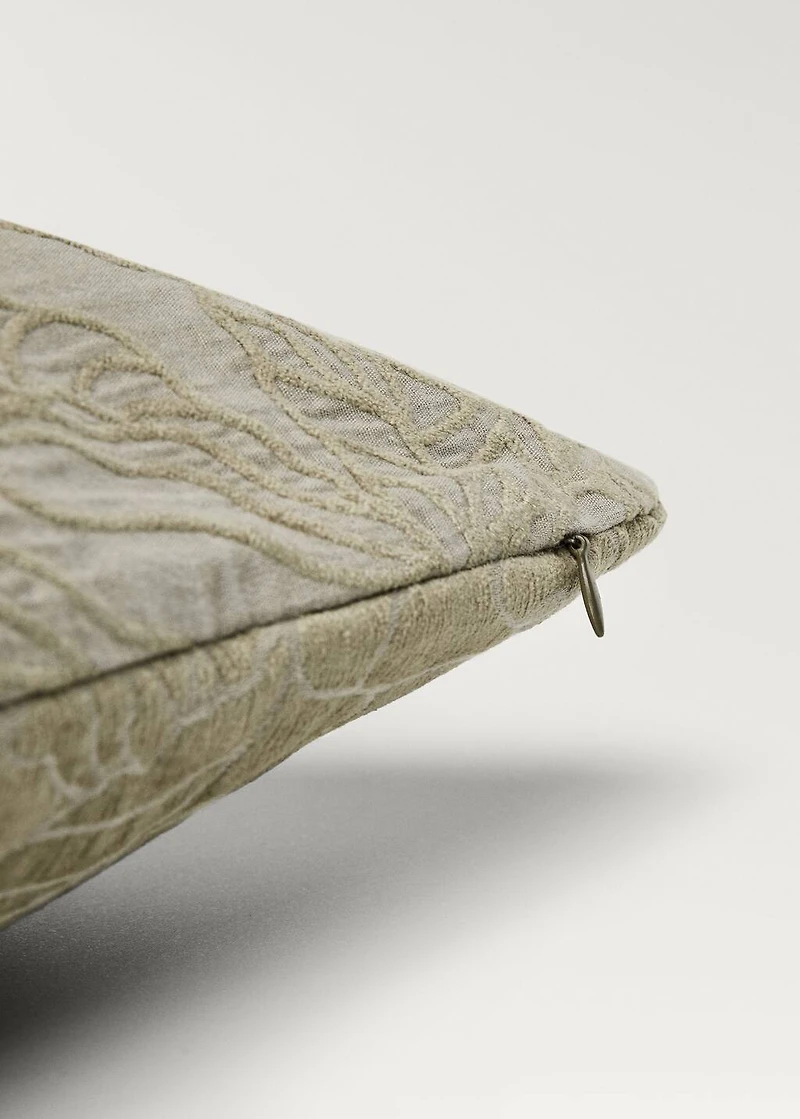 Jacquard fabric cushion cover 40x60 cm