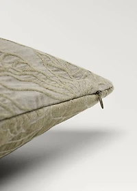 Jacquard fabric cushion cover 40x60 cm