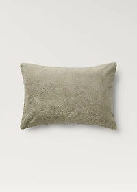 Jacquard fabric cushion cover 40x60 cm