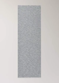 Cotton yarn-dyed melange table runner
